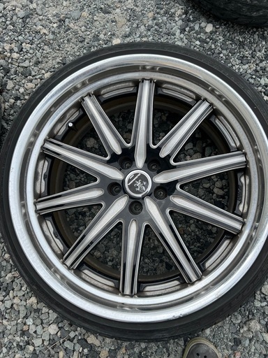LS460 workデュランダル21インチホイールせっとセット