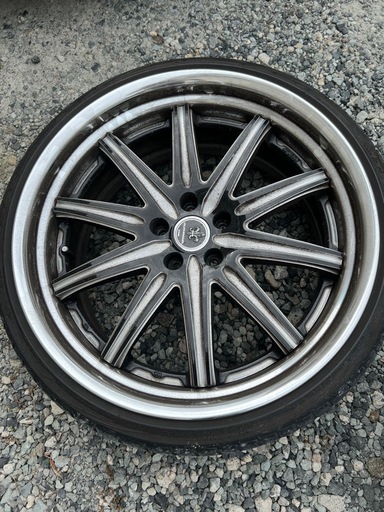 LS460 workデュランダル21インチホイールせっとセット