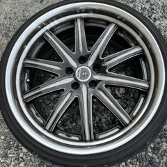LS460 workデュランダル21インチホイールせっとセットの画像