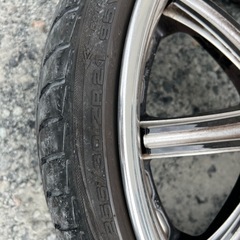LS460 workデュランダル21インチホイールせっとセットの画像