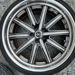 LS460 workデュランダル21インチホイールせっとセットの画像