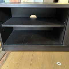 木製 テレビ台の画像