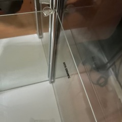 美品✨ガラス棚の画像