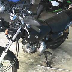 SUZUKI GS50 黒 エンジン始動動画 自賠責保険で乗れます 半額配送キャンペーン 期間限定 現状渡し諸経費￥0- 横浜 P-Yardの画像