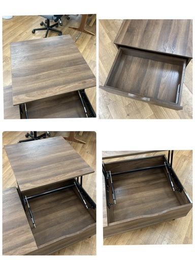 S741 ⭐ NITORI ニトリ 昇降式テーブル リフティ100 幅100cm USED