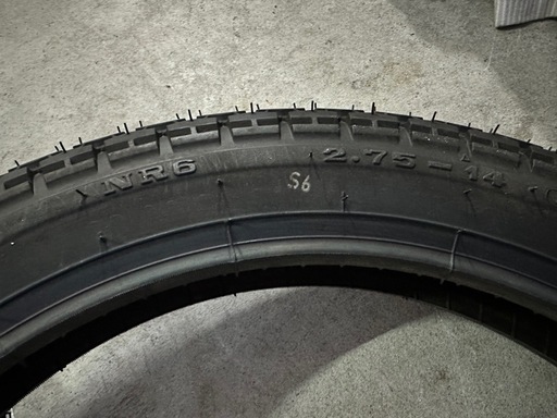 IRC NF30 2.50-14／NR6 2.75-14 未使用