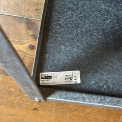 IKEA 3段ラック シェルフユニット スチールラック の画像