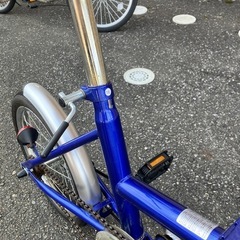 折りたたみ自転車の画像