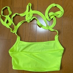 ビスチェ,蛍光イエロー,SHIEN,30の画像