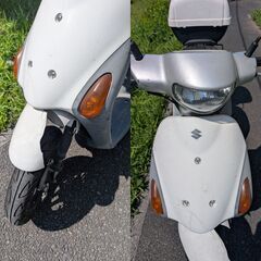 【ジャンク】50cc原付 SUZUKI（スズキ）レッツ4の画像