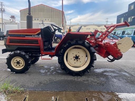 ヤンマーF18D トラクター4WD 18馬力 けん引用ヒッチ付き 使用時間少 動作確認済み【愛知県一宮市引取また近隣県の有料配達】