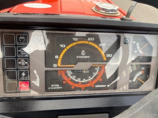 ヤンマーF18D トラクター4WD 18馬力 けん引用ヒッチ付き 使用時間少 動作確認済み【愛知県一宮市引取また近隣県の有料配達】