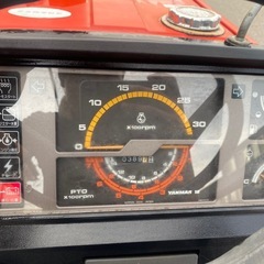 ヤンマーF18D トラクター4WD 18馬力 けん引用ヒッチ付き 使用時間少 動作確認済み【愛知県一宮市引取また近隣県の有料配達】の画像