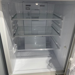 配送可【シャープ】137L ファン式冷蔵庫 ※上段下段共にトレー欠品★2014年製 クリーニング済/6ヶ月保証付き 【管理番号11310】桒の画像