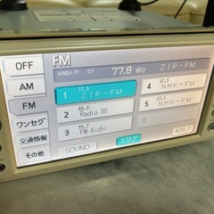 トヨタ純正✴️カーナビの画像