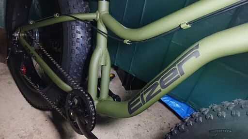 (お受け渡し決まりました)お値下げしました☆ファットバイクEIZER F240(組立済み)7変速 軽フレーム
