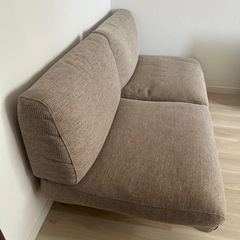 【美品】無印良品三人掛けソファーの画像