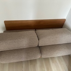 【美品】無印良品三人掛けソファーの画像