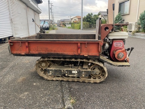 HONDA G200 運搬車 クローラー手動ダンプ 足踏み式【愛知県一宮市引取】 HONDA G200 運搬車 クローラー 手動ダンプ小型運搬車 足踏み式