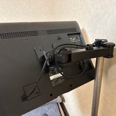 シャープAQUOS 22inch 自作スタンドつき付きの画像