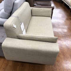 LOWYA 2人掛けソファー　グリーン　ファブリック　【トレファク　川越店】の画像