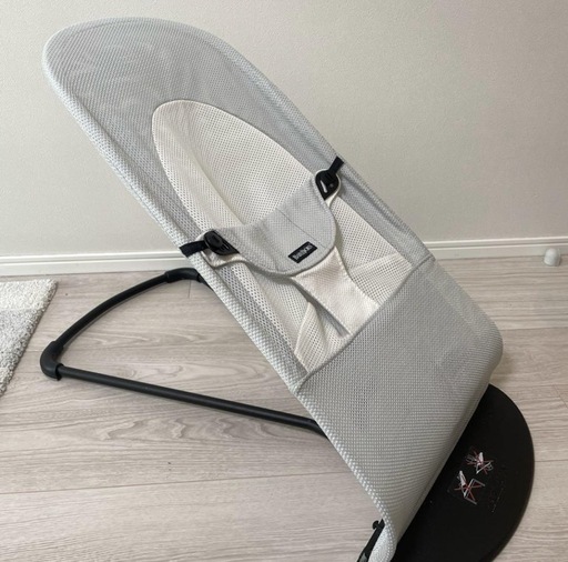 BABYBJÖRN バウンサー グレー メッシュ　※東京、千葉は車でお渡しにいけます