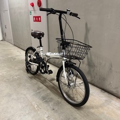 あさひ6段変速折りたたみ自転車の画像