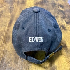 帽子　ブラック　EDWINの画像