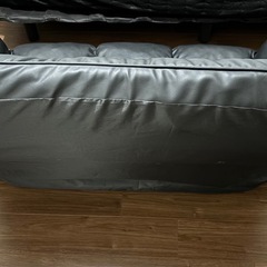 ハイバックカウチソファ(ブラック)の画像