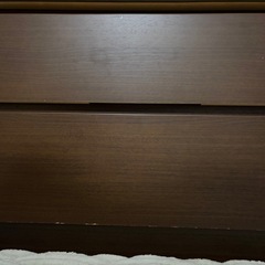 テレビボード テレビ台 ダークブラウン 収納付きの画像