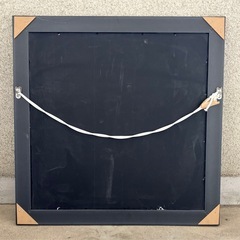 中古◆ウォールミラー◆壁掛け◆鏡◆約60×60cmの画像
