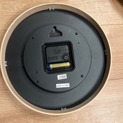 壁掛け時計2点の画像
