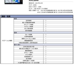 イクリプス カーナビ　AVN 138 MWの画像