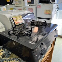 【リサイクルショップ ピカソ 小松原】🔥✨ノーリツ 都市ガス用ガステーブル【PA-210B-NL／2021年製・左強火タイプ・グリルなし】✨🔥★6417★の画像