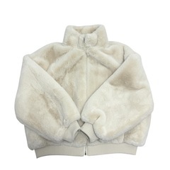 ZARA アウター ファージャケット レディース L もこもこの画像