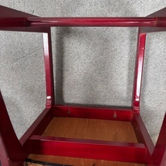椅子 ドレッサーチェア 木製 ビンテージ 昭和レトロ アンティークの画像
