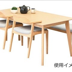 【ルンバ対応】ダイニングチェア　2脚　新品未使用
の画像