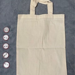 アメヤ横丁バッジとバッグの画像