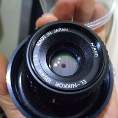 新品級　超希少　el-nikkor 105mm f5.6の画像