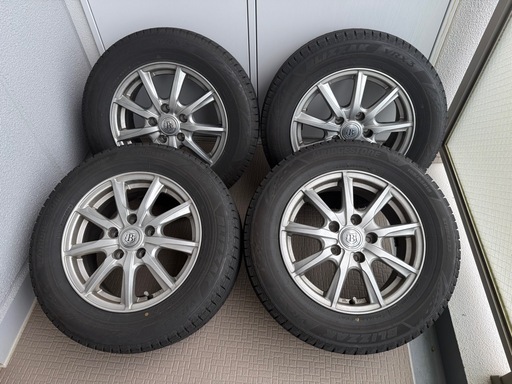 売却済】ブリヂストンブリザックVRX3 スタッドレスタイヤ 195/65R15 2024