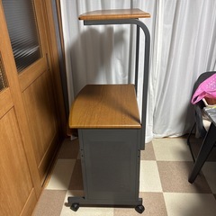 パソコン デスク キーボードスライダー 調整棚あり
 の画像