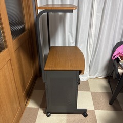 パソコン デスク キーボードスライダー 調整棚あり
 の画像
