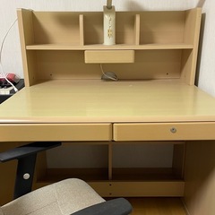 【引取限定】子供用　学習机の画像
