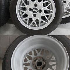 BBS14インチ　165/70R14　アルミセットの画像