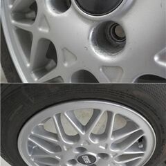 BBS14インチ　165/70R14　アルミセットの画像