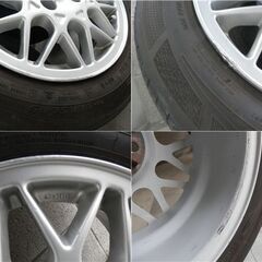 BBS14インチ　165/70R14　アルミセットの画像