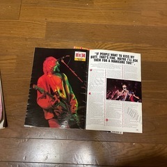 ミュージックライフとホットメタル（輸入本）モジョ（輸入本）の画像