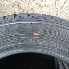 ダンロップ WM03 155/65r14 スタッドレス 4本の画像