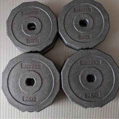 可変式ダンベルセット 2kg 1.5kg 1.25kgの画像