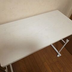 テーブル 高さ調節 ベッドテーブル 80x40x60~80の画像